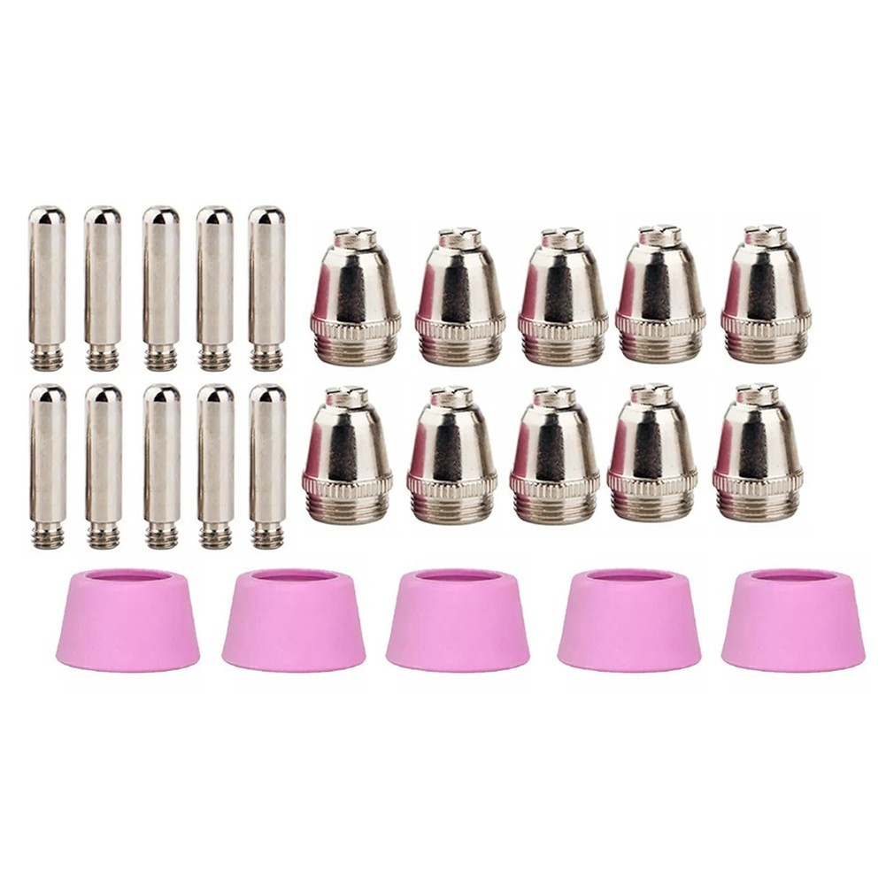 Plasma Cutting Parts Bundle of 25PCS for Compatible with Electric Model For