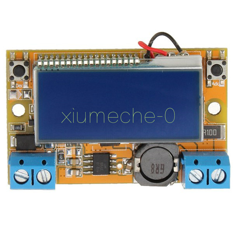 DC-DC Adjustable Step-down Power Supply Module Voltage Current LCD Display