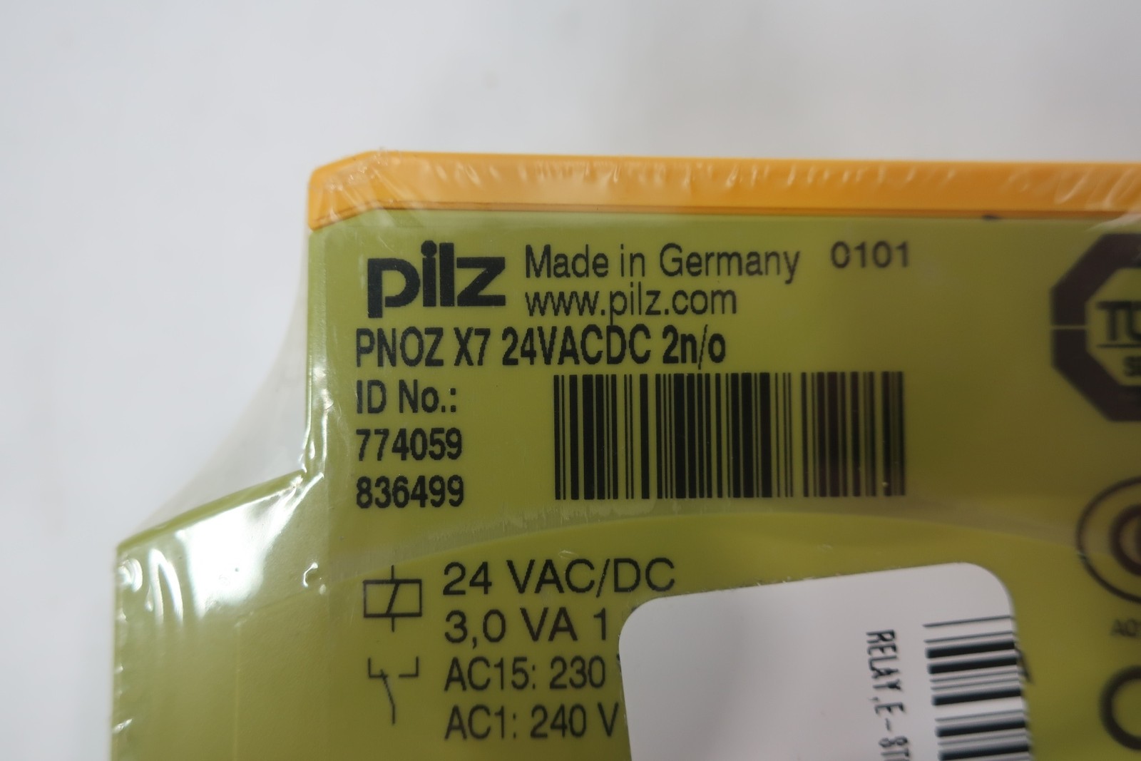 Pilz PNOZ X7 24VACDC 2N/O Safety Relay 24v-ac/dc
