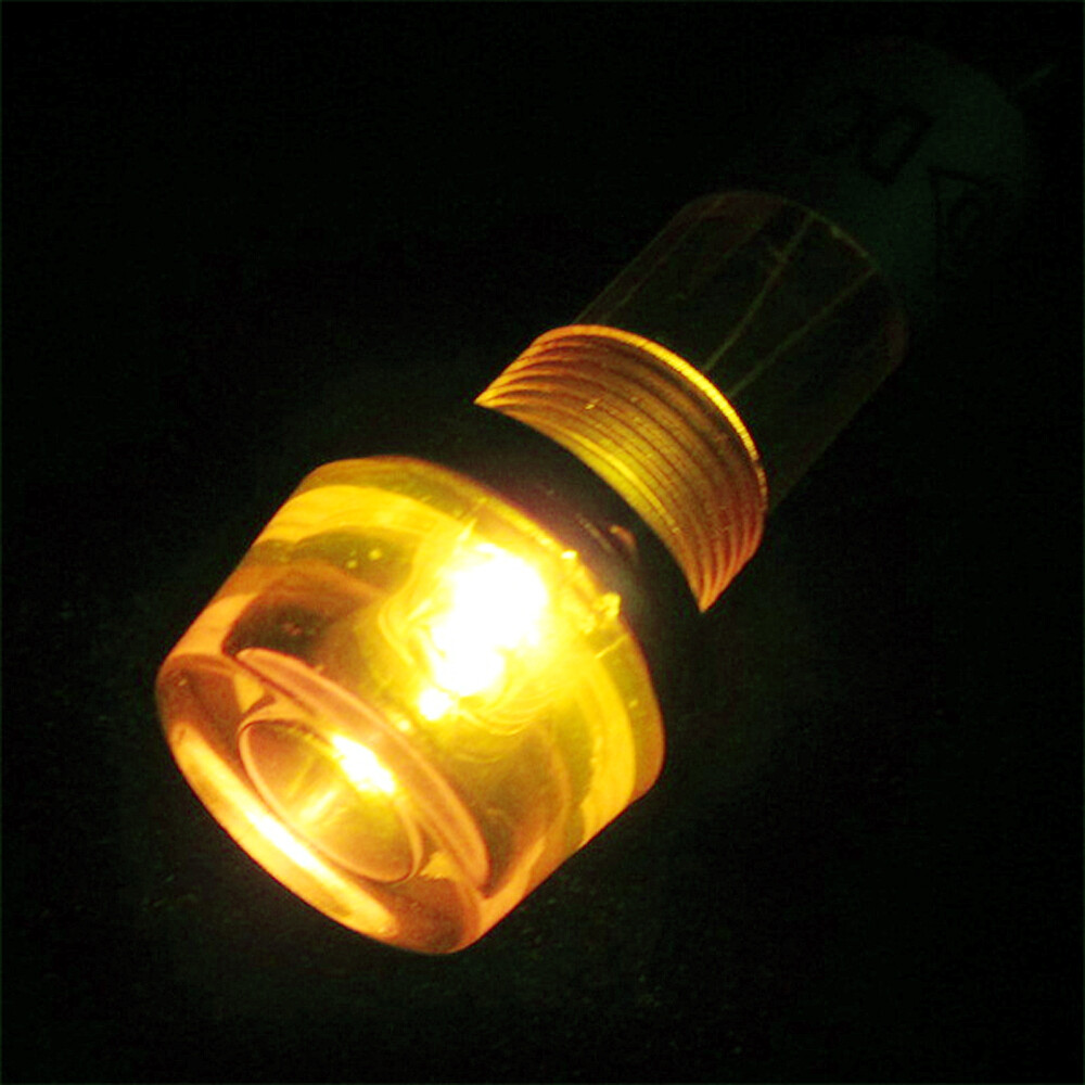 10 x Yellow AC220V 10mm Power Signal Indicator Light Neon Pilot Lamp XD10-3