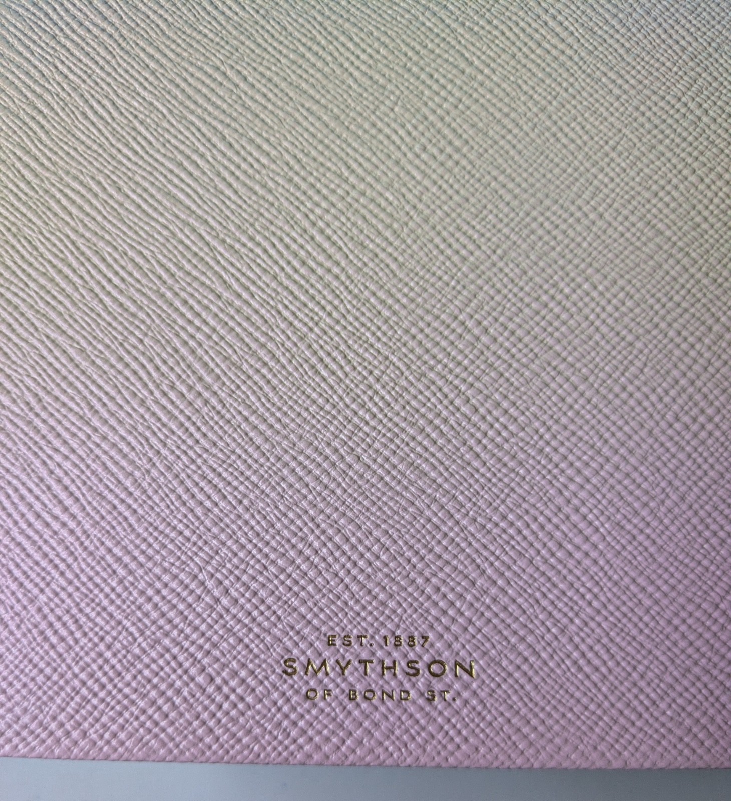 Smythson of Bond Street Soho Notebook in Panama-Rainbow- Limited Edition-New