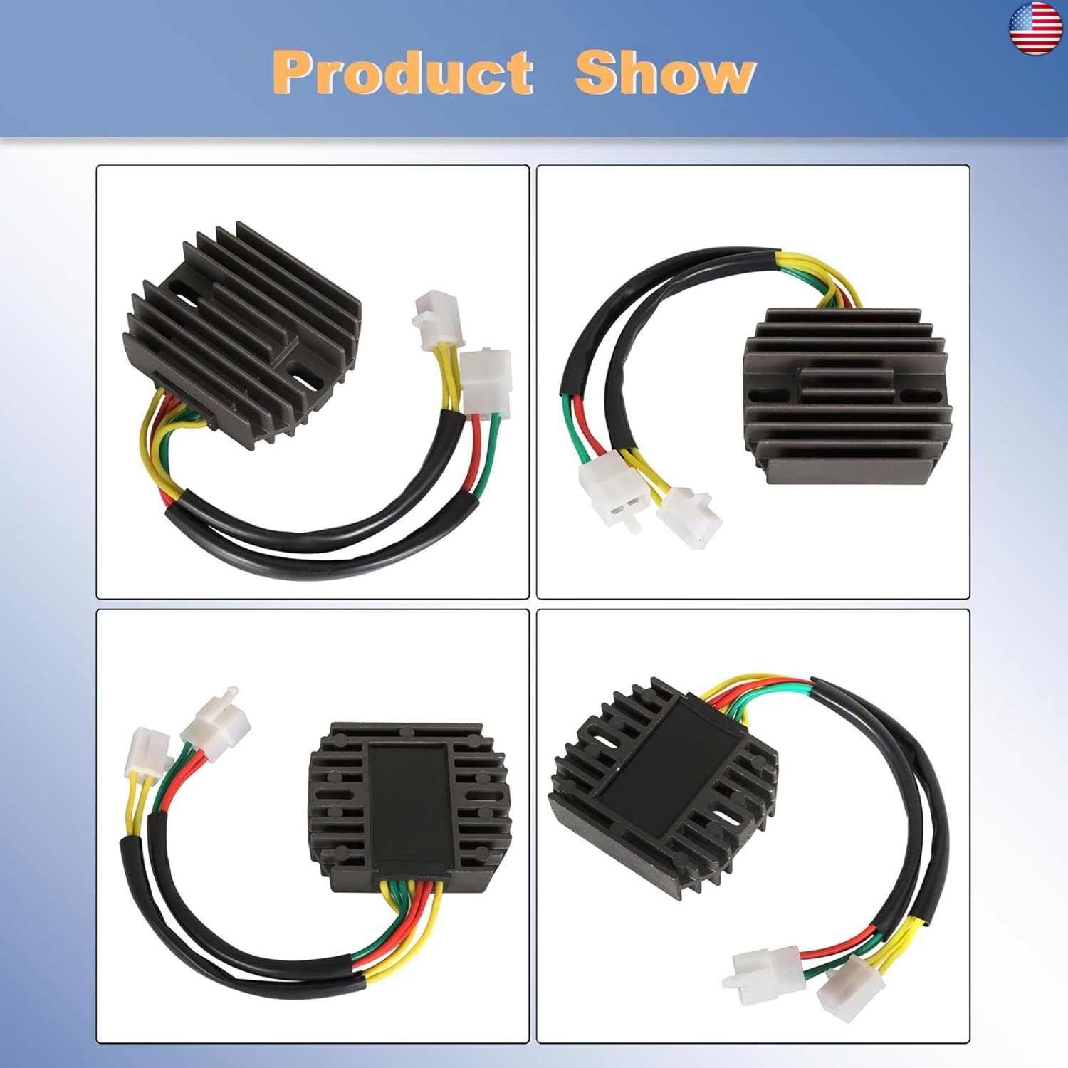 waltyotur Voltage Regulator Rectifier Replacement for Honda 1999-2007 VT600C