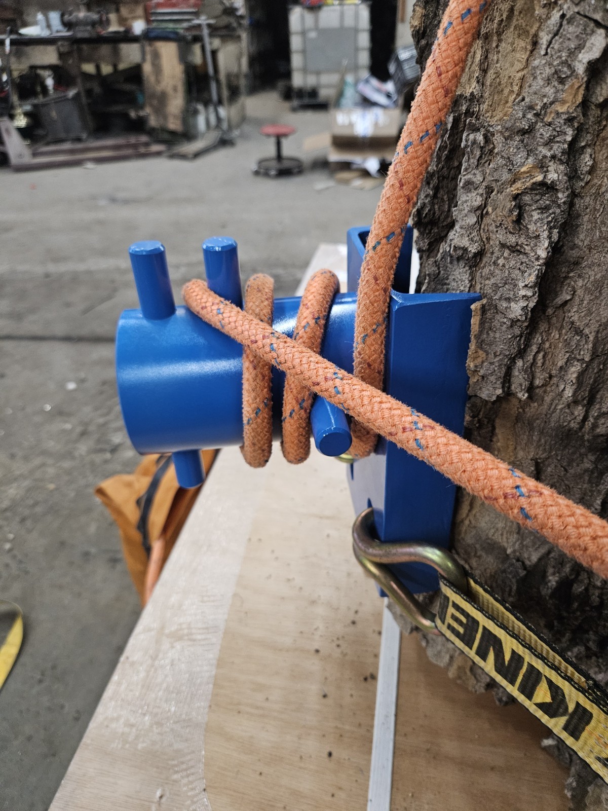 Lowering Bollard Portawrap Lowering Device Tree Rigging Rigging line control