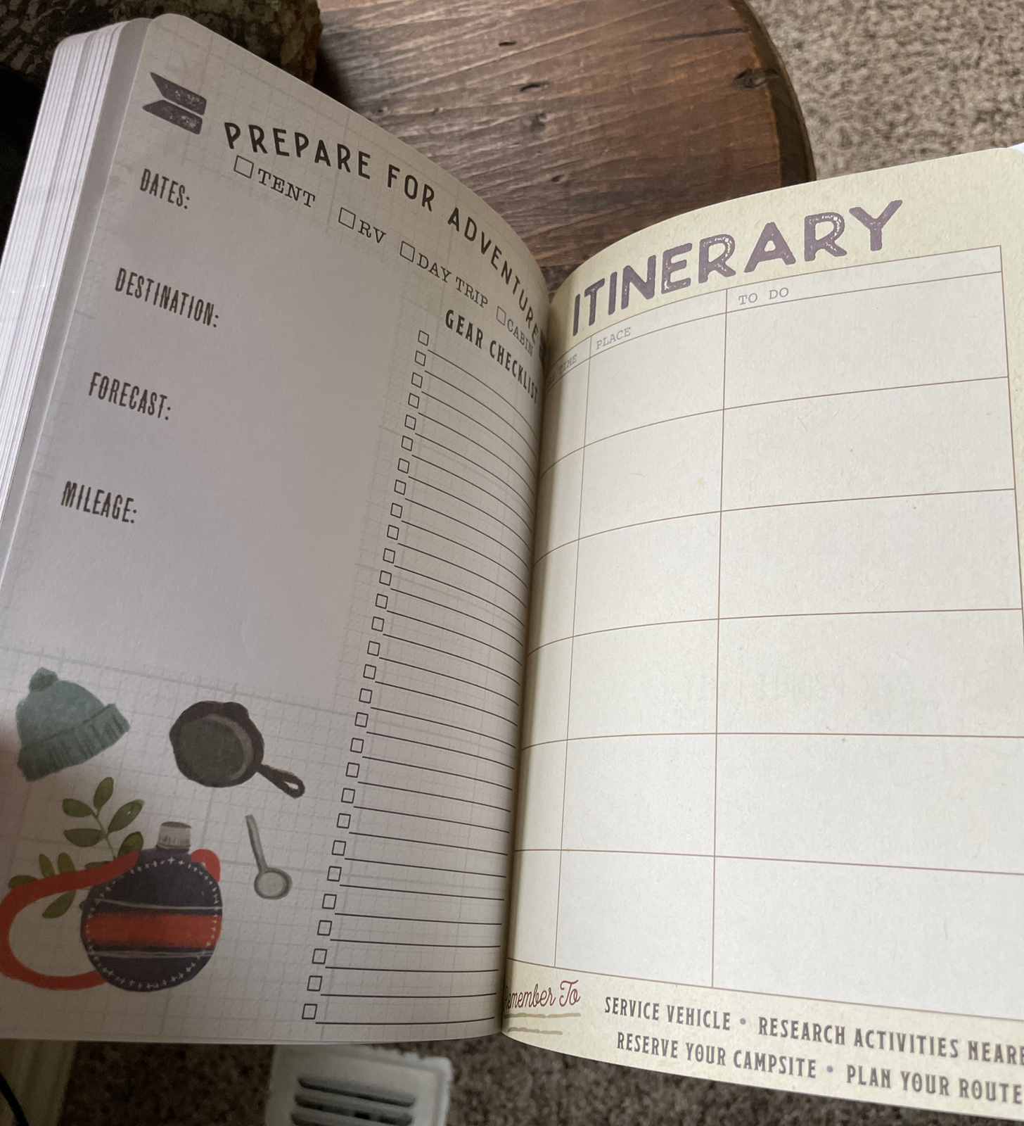 Punch Studio Molly & Rex Soft Cover Guided Journal – A Journal For Explorers
