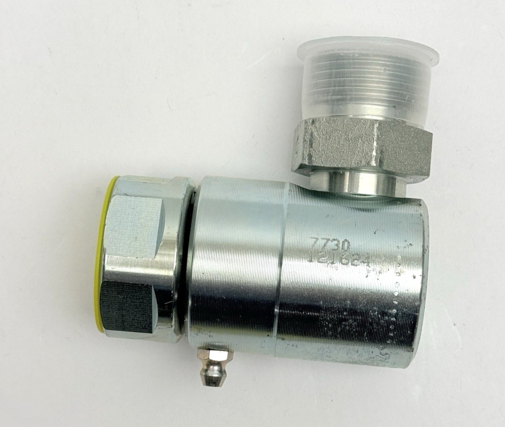 SUPER SWIVEL 7730, HYDRAULIC SWIVEL 90° ANGLE, FFS x MFS, PART # 80018784