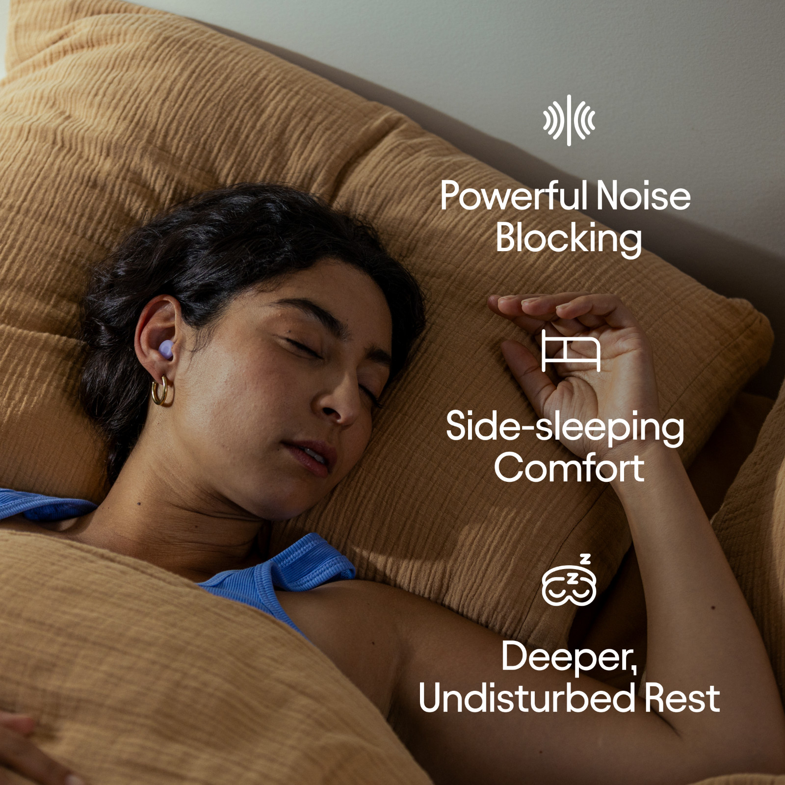 Official Loop Dream – Silicone/Memory Foam Earplugs for Sleep Comfort