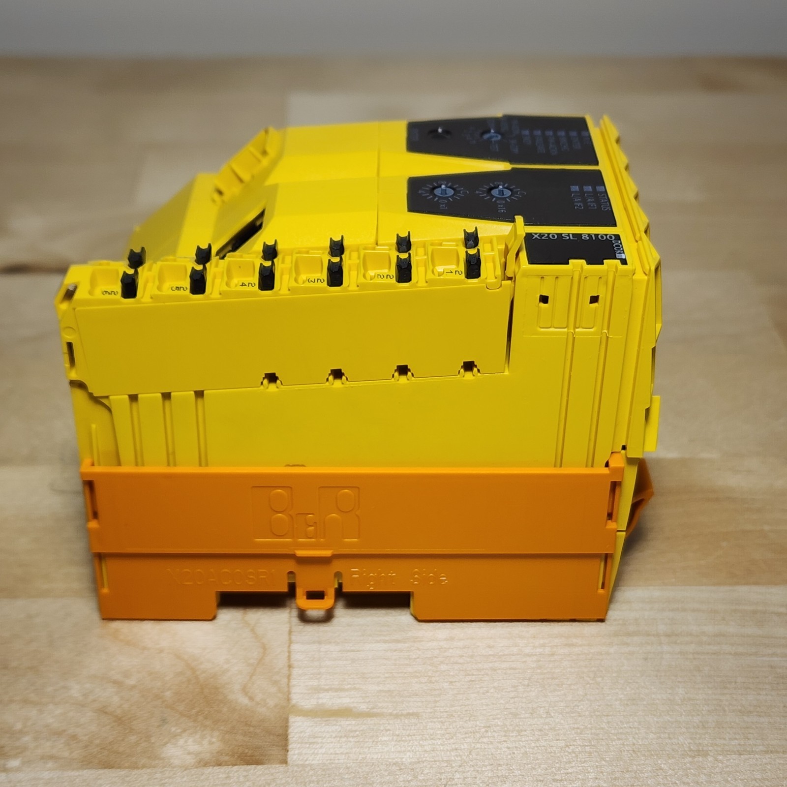 B&R X20SL8100 X20 SafeLOGIC Safety CPU Module openSAFETY Controller 24VDC