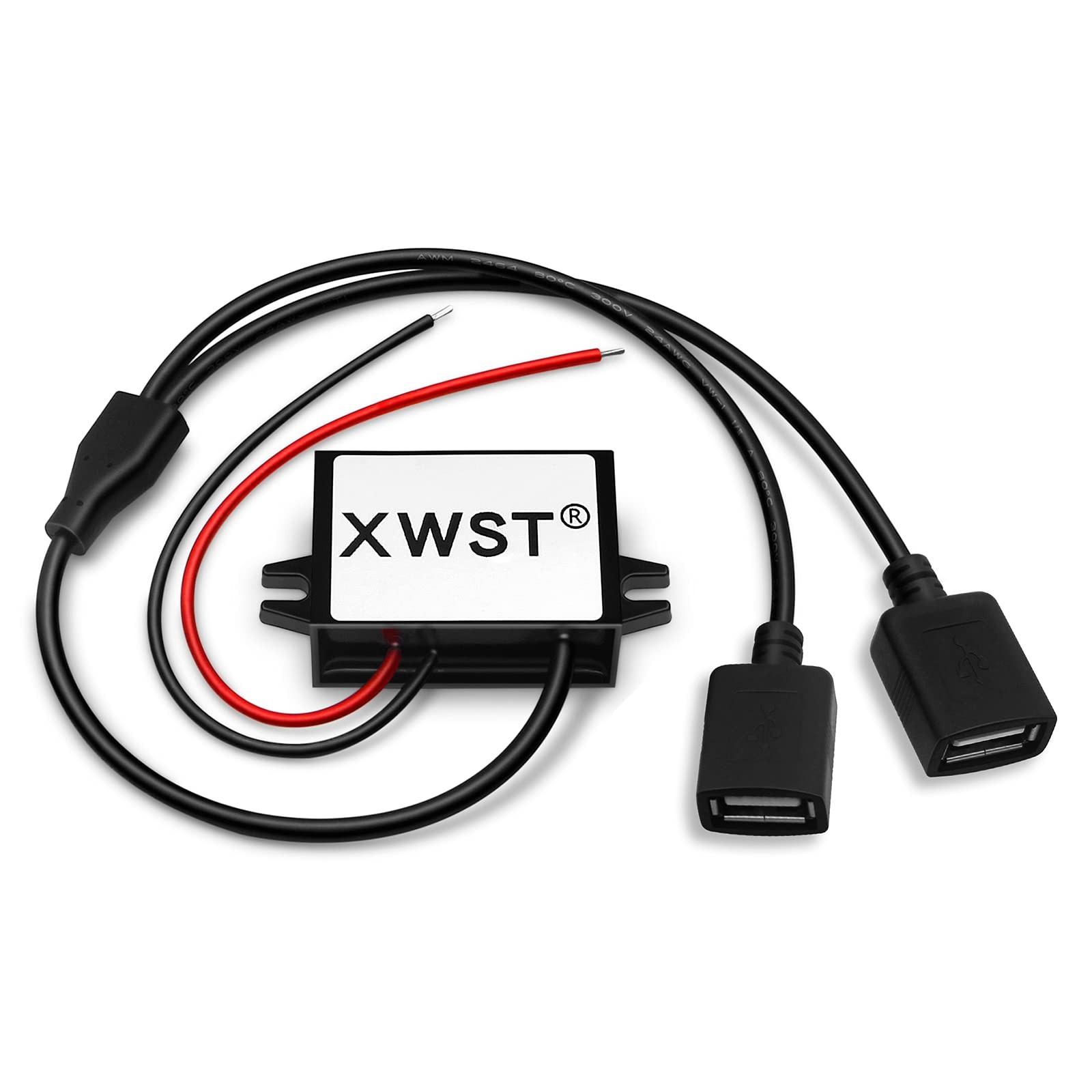 DC DC 8-85V to 5V USB Converter 12V 24V 36V 48V 60V 72V to 5V 3A 15W with Dua…
