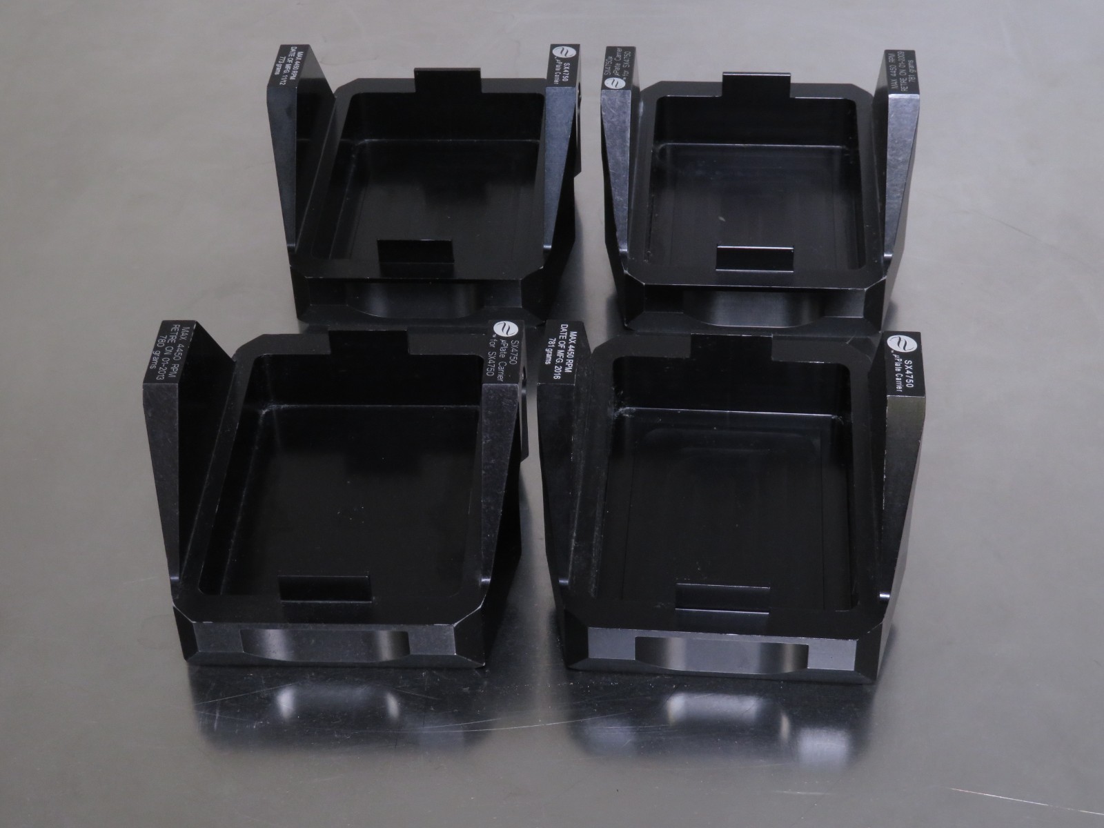 Beckman Coulter SX4750 Plate Carrier Buckets, Set of 4 (not a matching set)