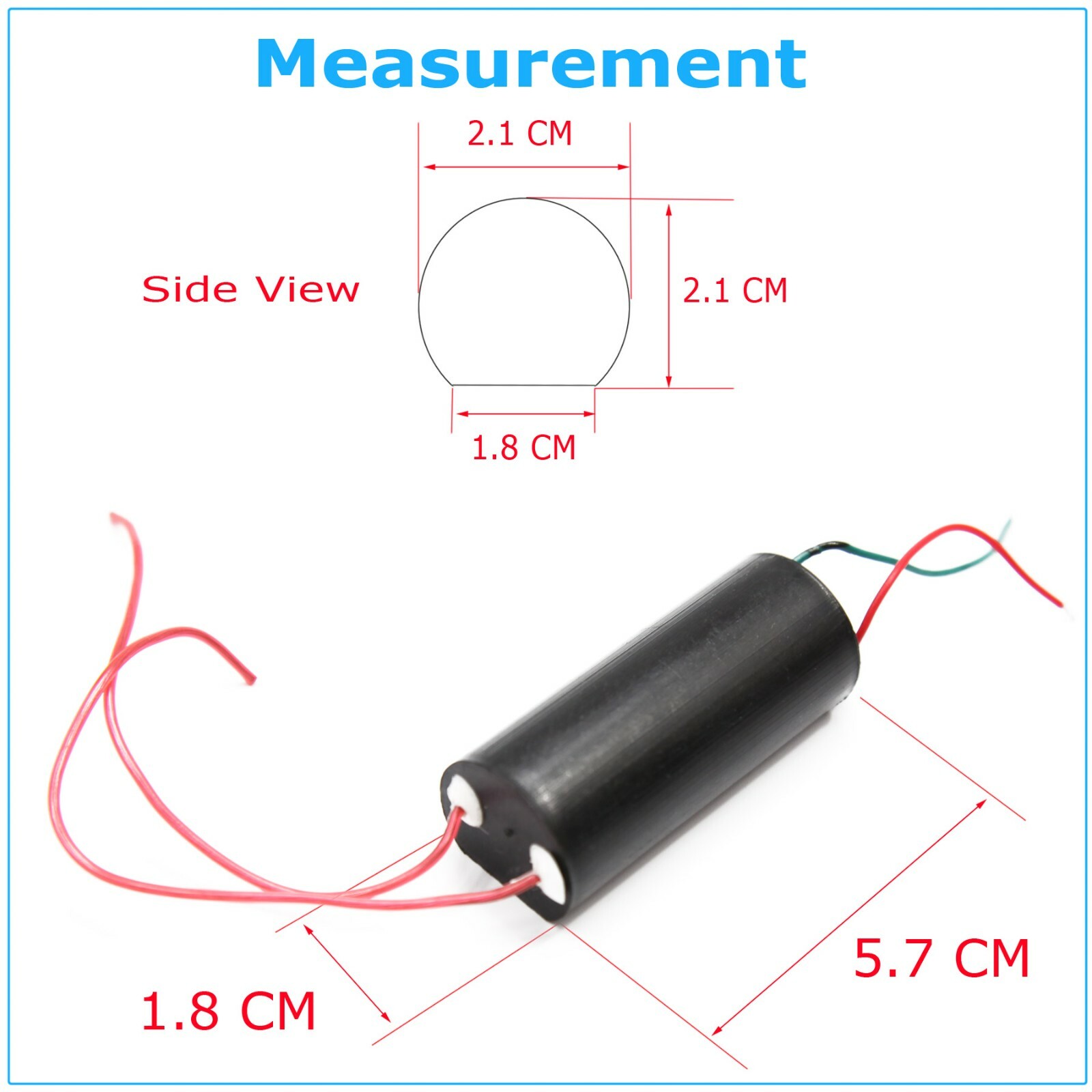 DC 3V-6V to 400kV 400000V Boost Step-up Power Module High-voltage Generator