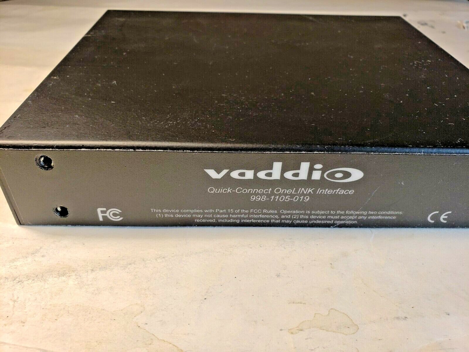 Vaddio Quick Connect OneLINK Interface 998-1105-019 No Power Adapter