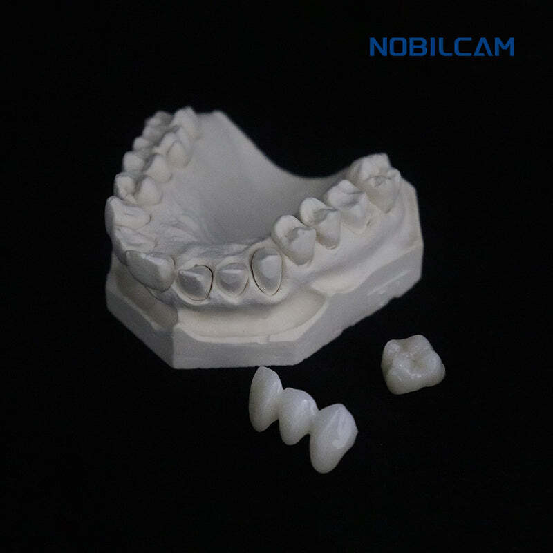 NOBILCAM 98mm Multilayer Zirconia Discs Blocks CAM/CAD Blocks Translucence 46%