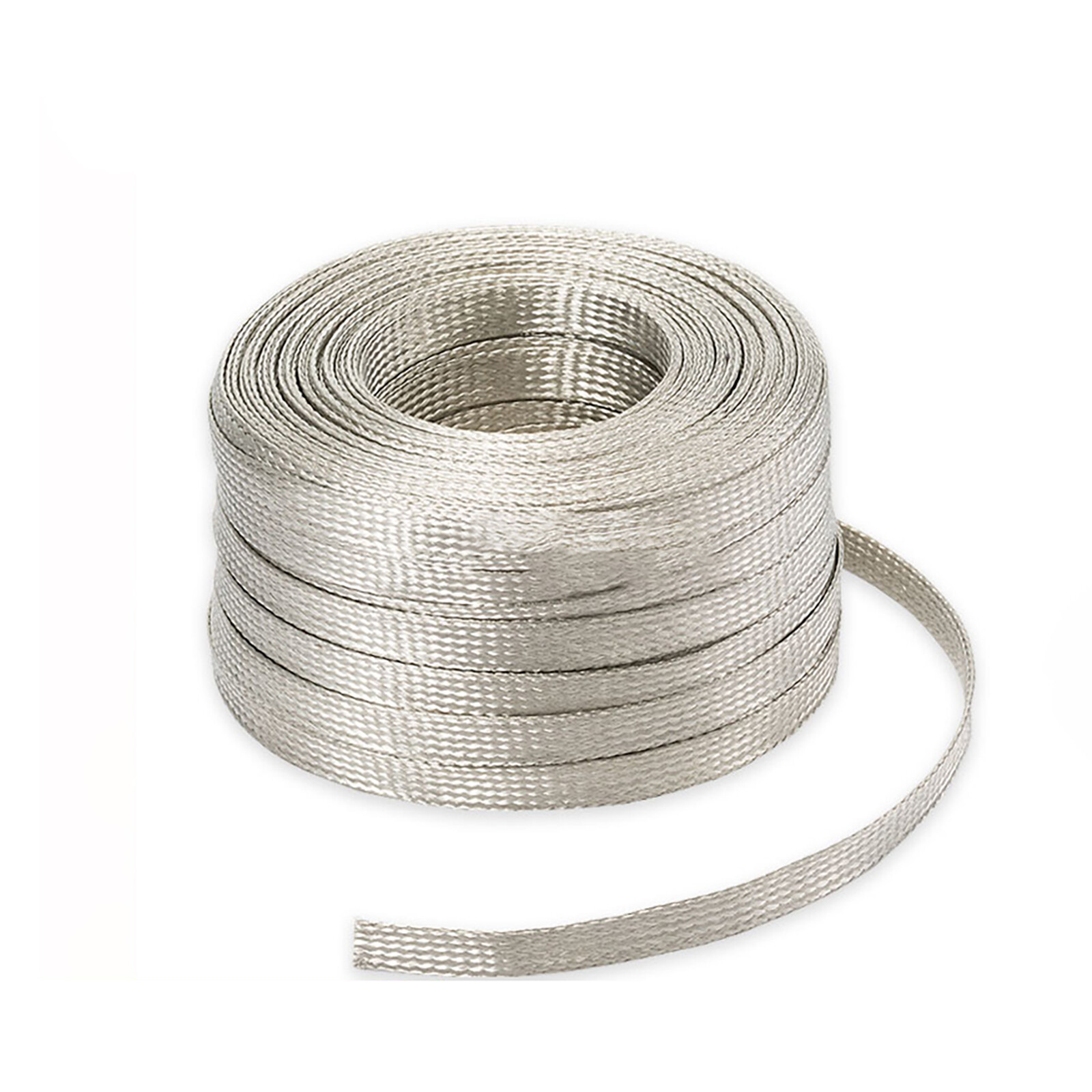 Tinned Copper Braided Sleeve Metal Shielding Cable Wire Sleeving Ground Lead