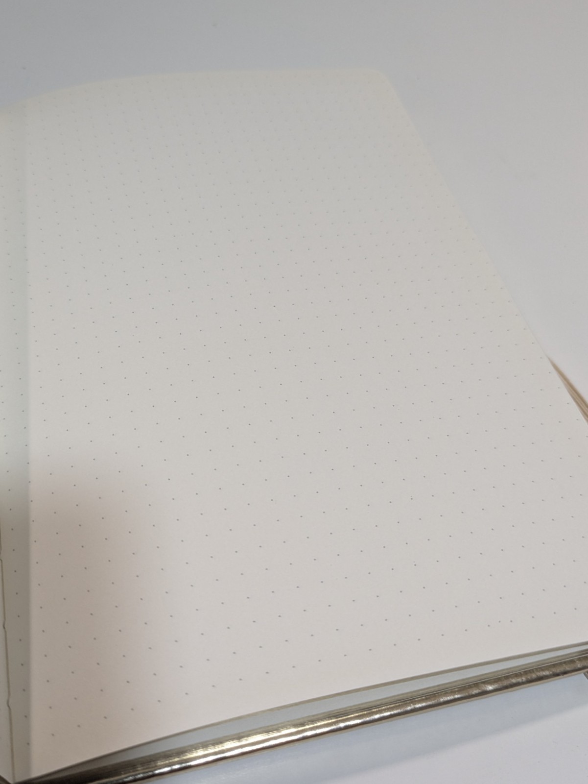 Metallic Gold Guided Journal – Track • List • Plan Organizer Book 6″×8″ Dot Grid