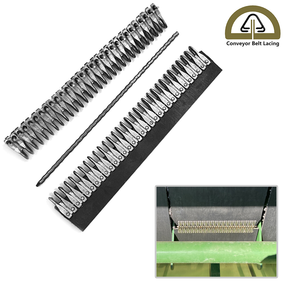 8 pcs Belt Clamp Fastener Belt Conveyor Fasteners For Belt PVC PU Lacer Belt