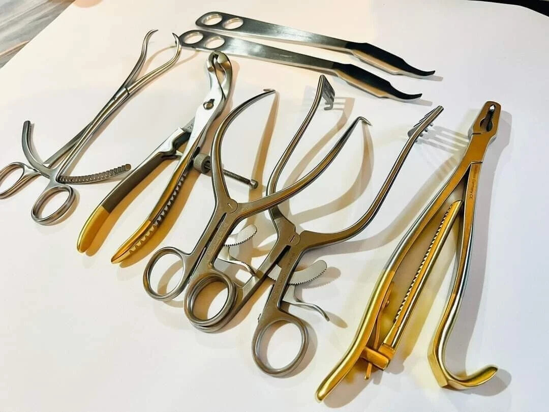 Basic Orthopedic Surgery Set of 7 Pcs Surgical High Quality instruments