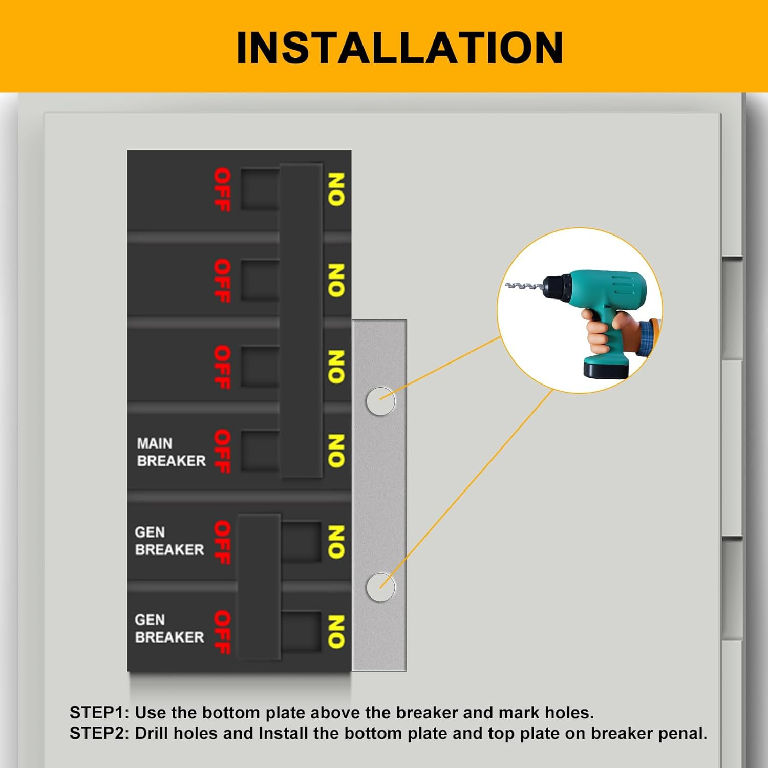 Eaton Cutler Hammer Generator Interlock Kit for 100/125 Amp Panels