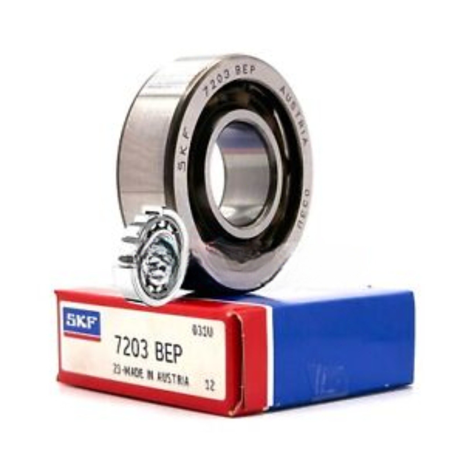 NEW SKF 7203 BEP ANGULAR CONTACT BEARING 17x40x12 Mm