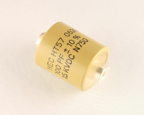 100pF 15000V Ceramic Transmitting Doorknob Capacitor 15KV DC 15,000 HT57Y101KA