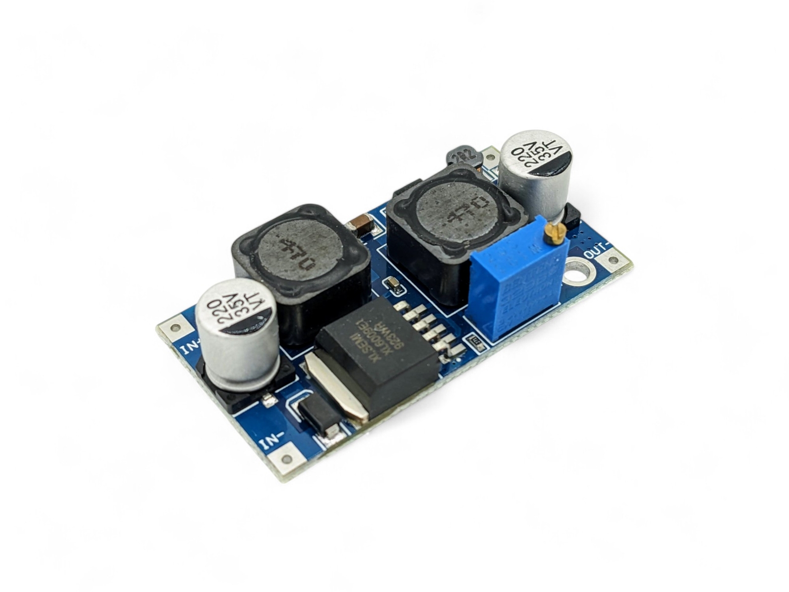 2Pcs DC-DC 1.5V – 35V Adjustable Boost Buck Step Up Down XL6009 Converter Module