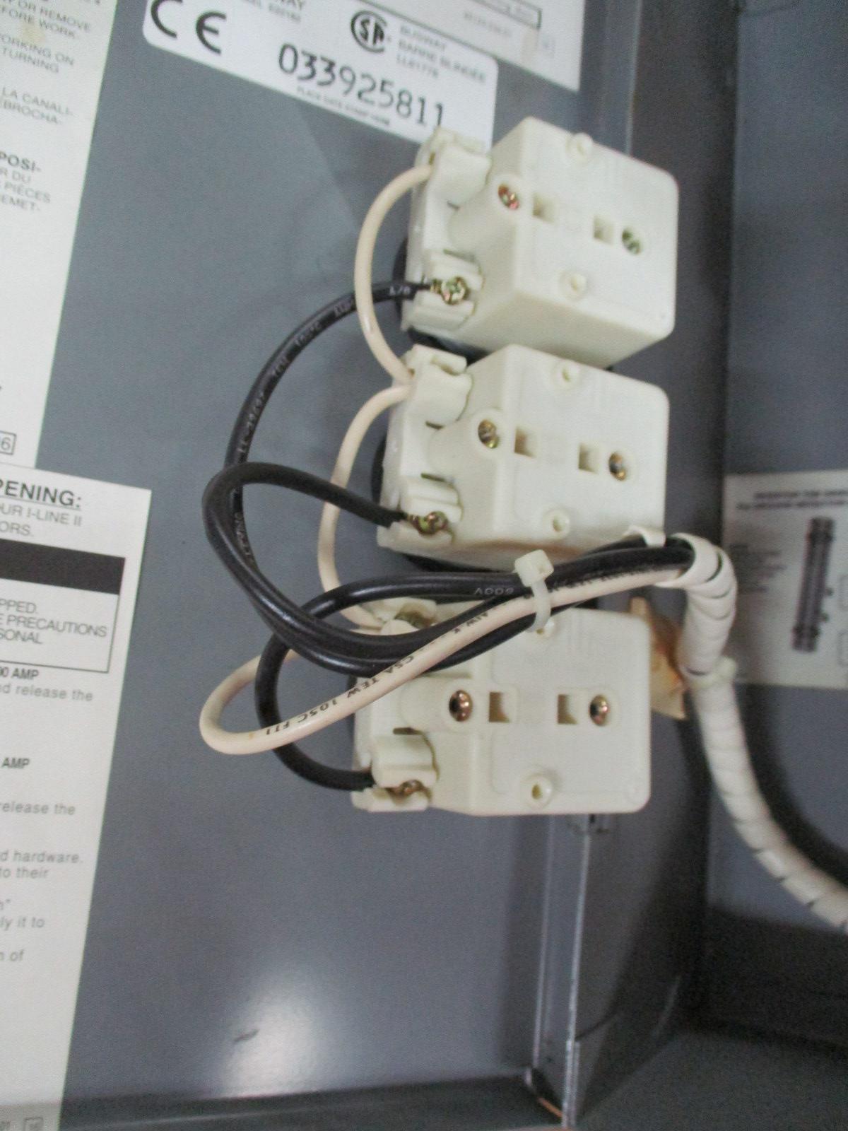 Square D PQ3603G I-Line Busway Unit W/ Fuses & Pilot Lights