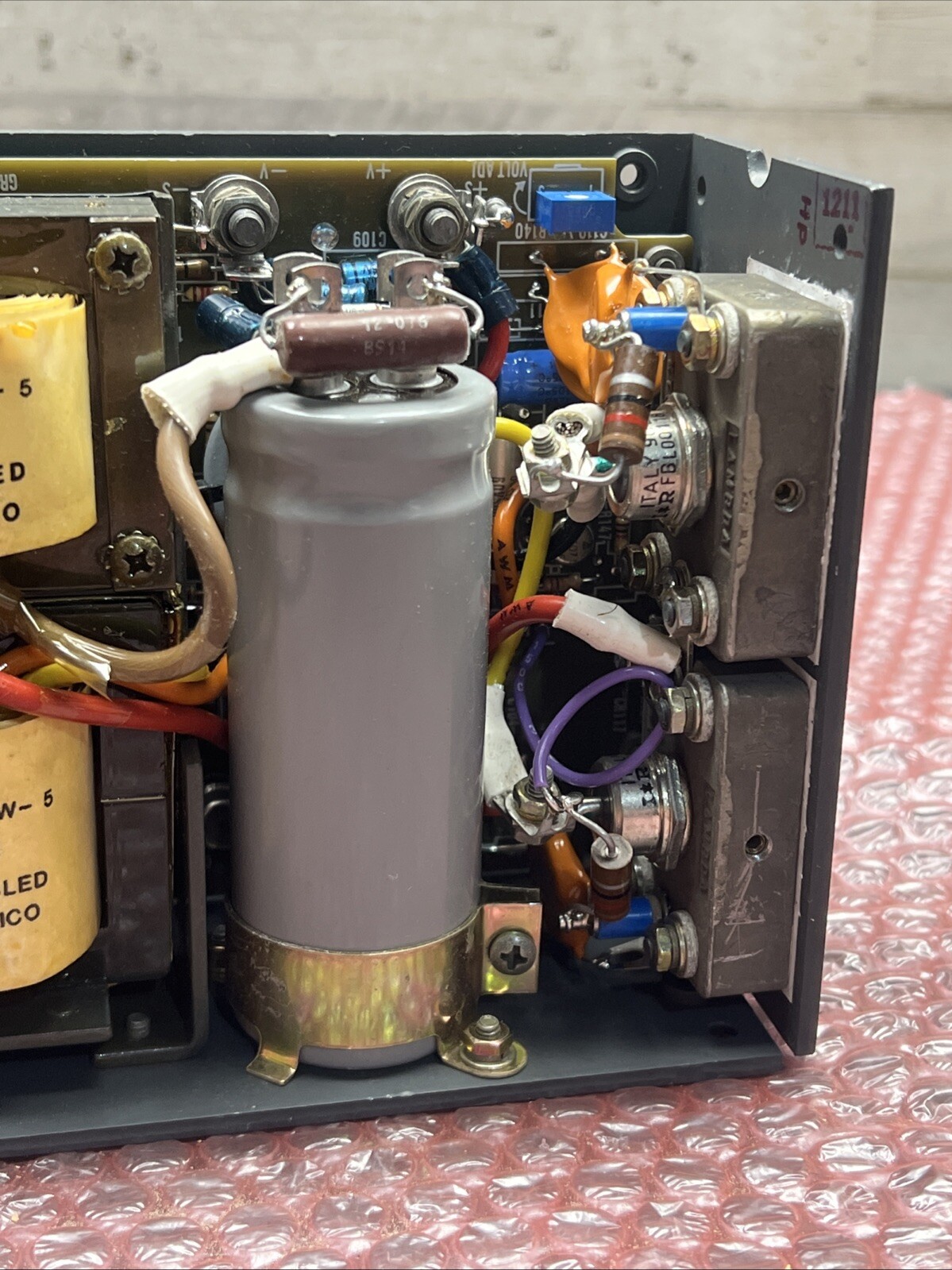 Lambda LYS-W-5 Ac To Dc Power Supply 105-132v-ac 35a Amp 5v-dc 290w