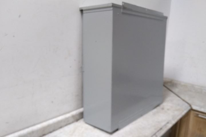Hoffman A36R3612HCR 36 In Height 36 In Width 12 In Depth Gray Steel Enclosure