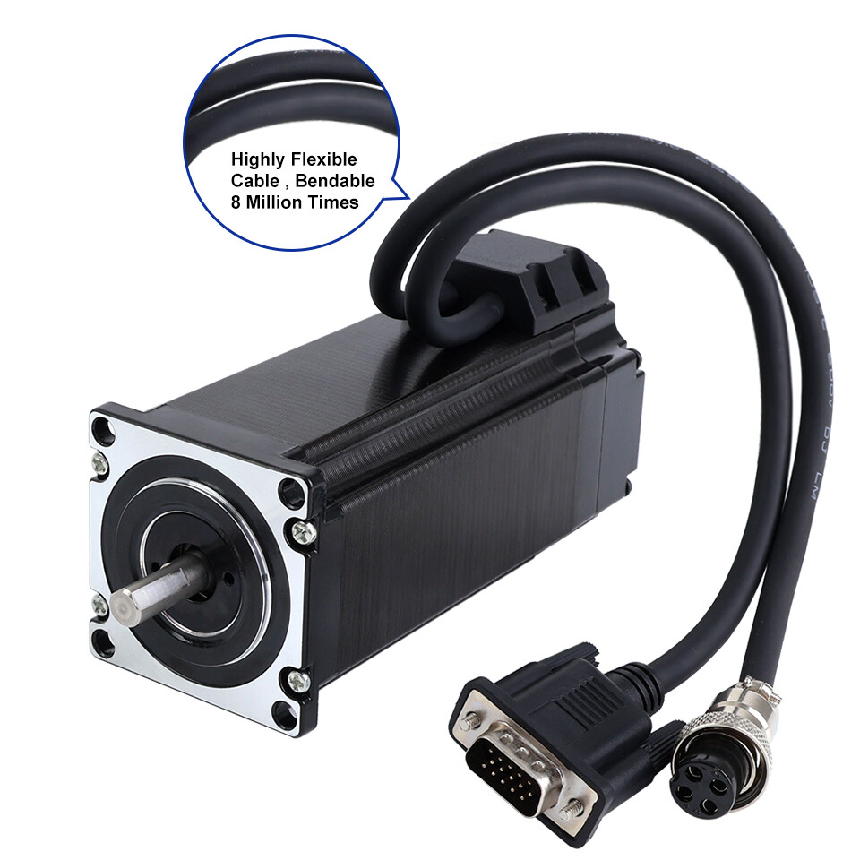 STEPPERONLINE 425Oz-in Closed Loop Stepper Motor Nema 23/24 3NM Servo Driver Kit