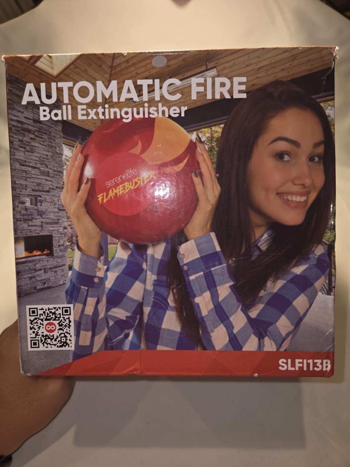 SereneLife SLFI13B Automatic Fire Ball Extinguisher AUTOMATIC FIRE Ball Extingui