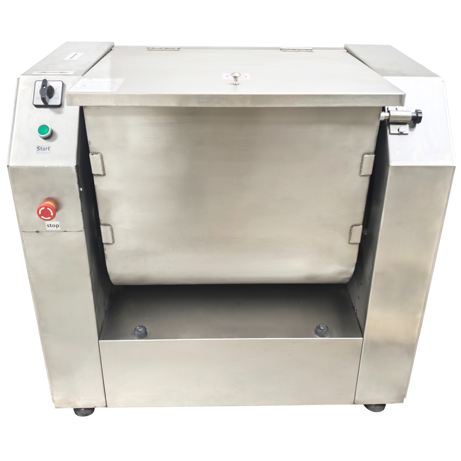 50KG/110 lbs Commercial 220V Electric Dough Mixer Mixing Machine Three-phase