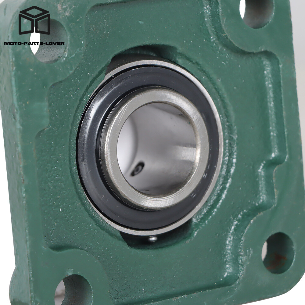 10 pcs UCF205-16 Pillow Block Flange Bearing 1″ Bore 4 Bolt Solid Base