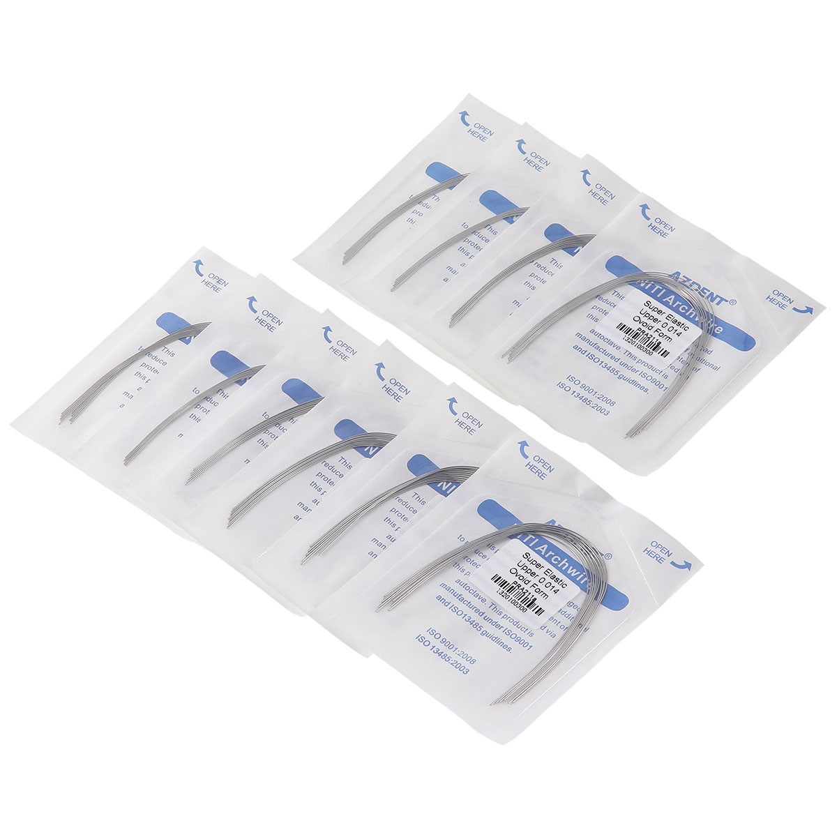 Dental Orthodontic Stainless Steel Arch Wires Round Nature/Oval Form Wire AZDENT