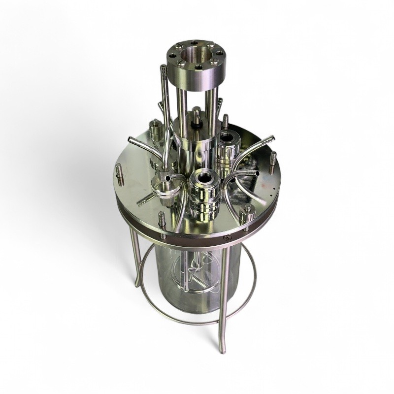 Sartorius Applikon Biotechnology -1/0.5 Barg Bioreactor Vessel Headplate & Stand