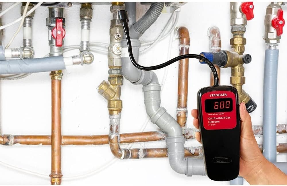 PANGAEA Digital Gas Detector, Portable Gas Tester Detector