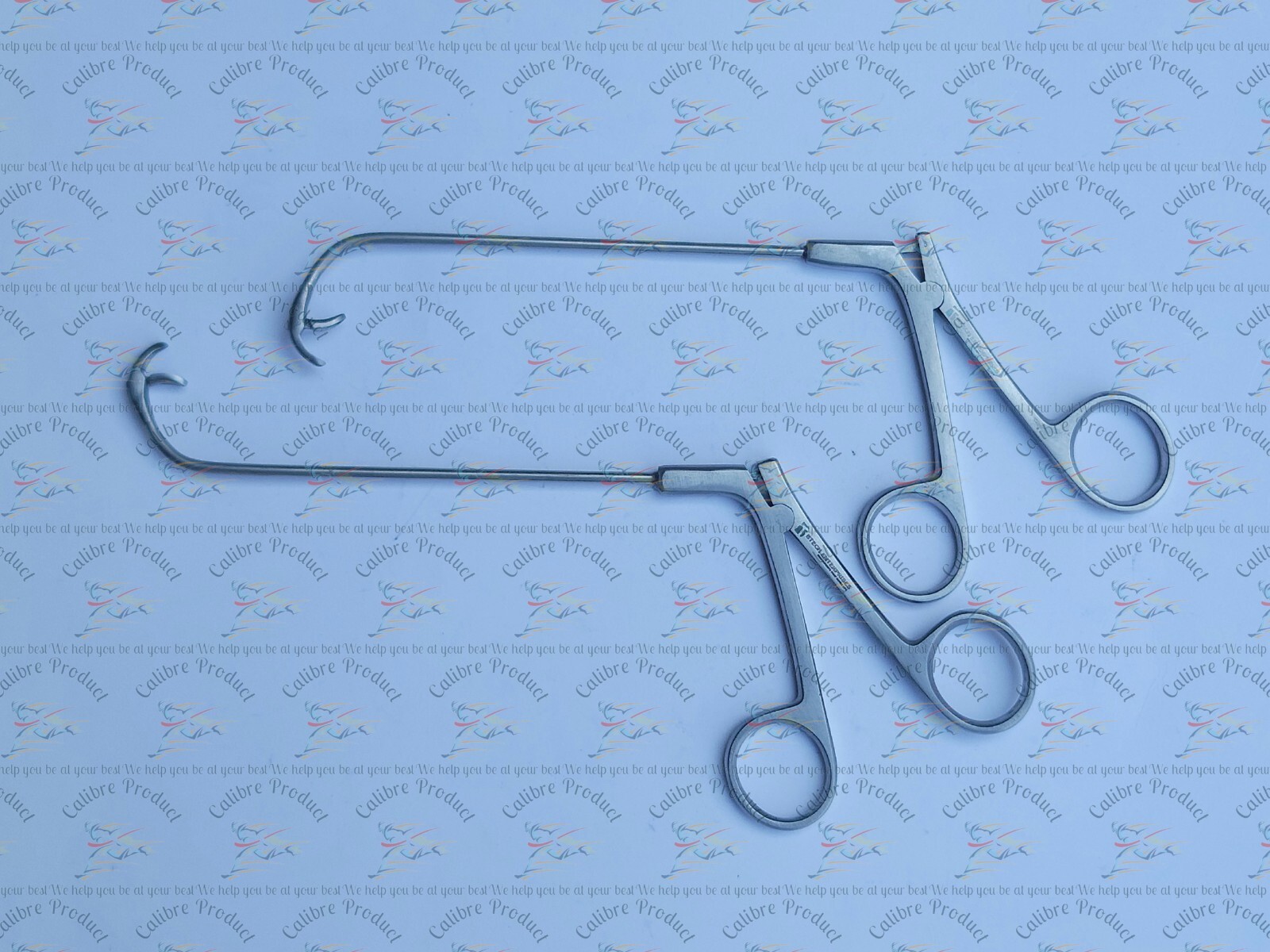 Sinus Nasal Grasping Forceps Curved Downward & Upward Rhinoscopy ENT Fess