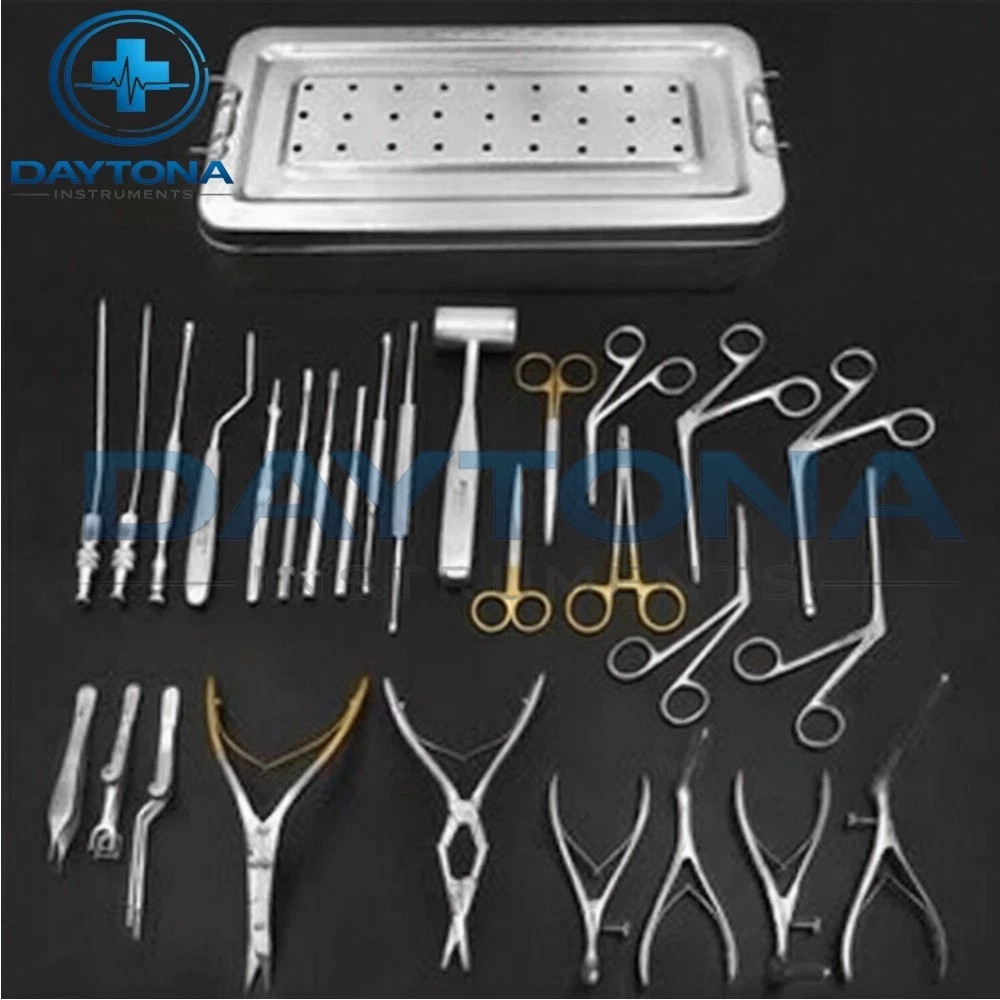 Septoplasty Instruments Set of 28 Pcs Nasal Surgery Tools Set German Quality