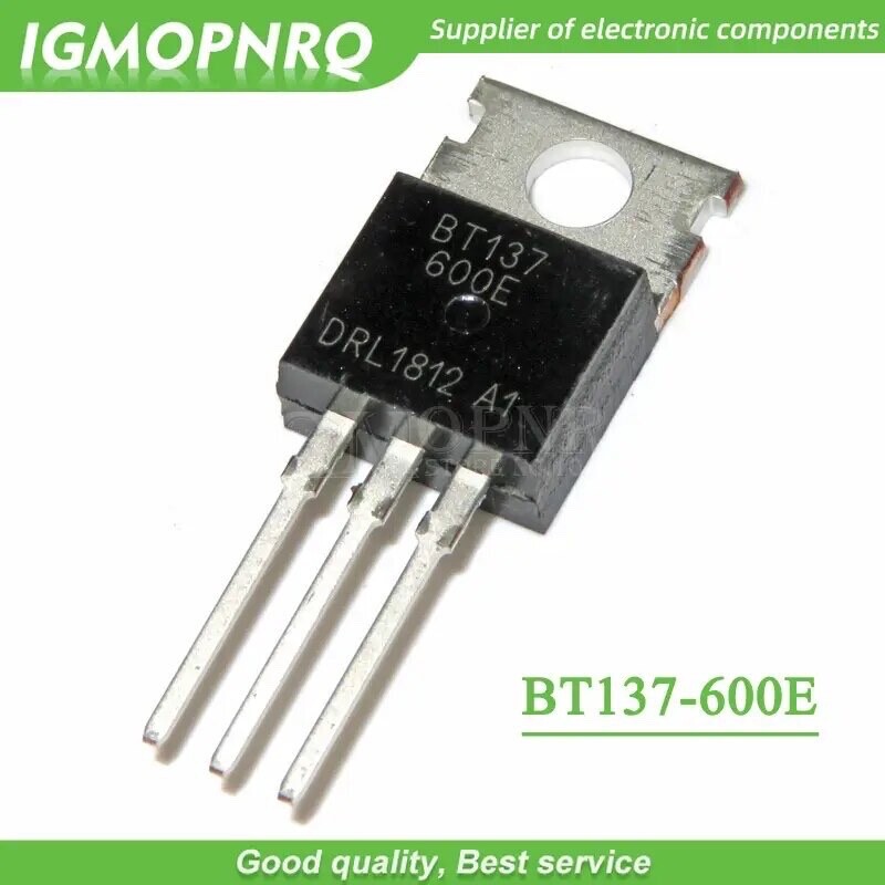 2PCS BT137, BTA12,BTA06,BT137,BTA41,BTB16,BT138 Triacs #B4