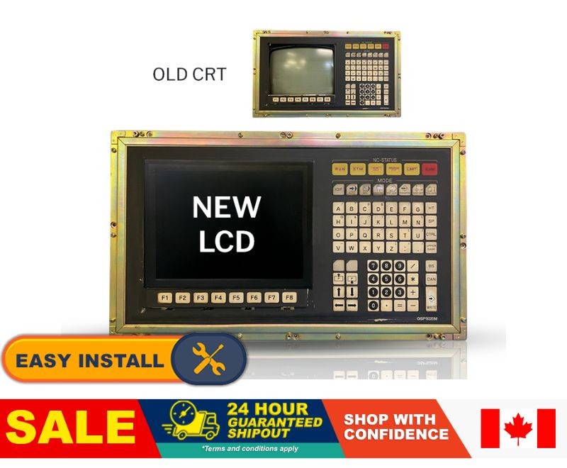 LCD upgrade for 14-inch Fagor 8030 with Cable Kit