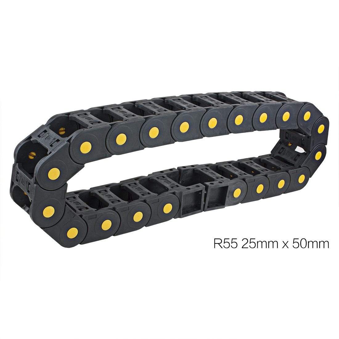 R55 39″x0.98″x2″ Open Type Cable Drag Chain Wire Carrier for CNC 3D Printer