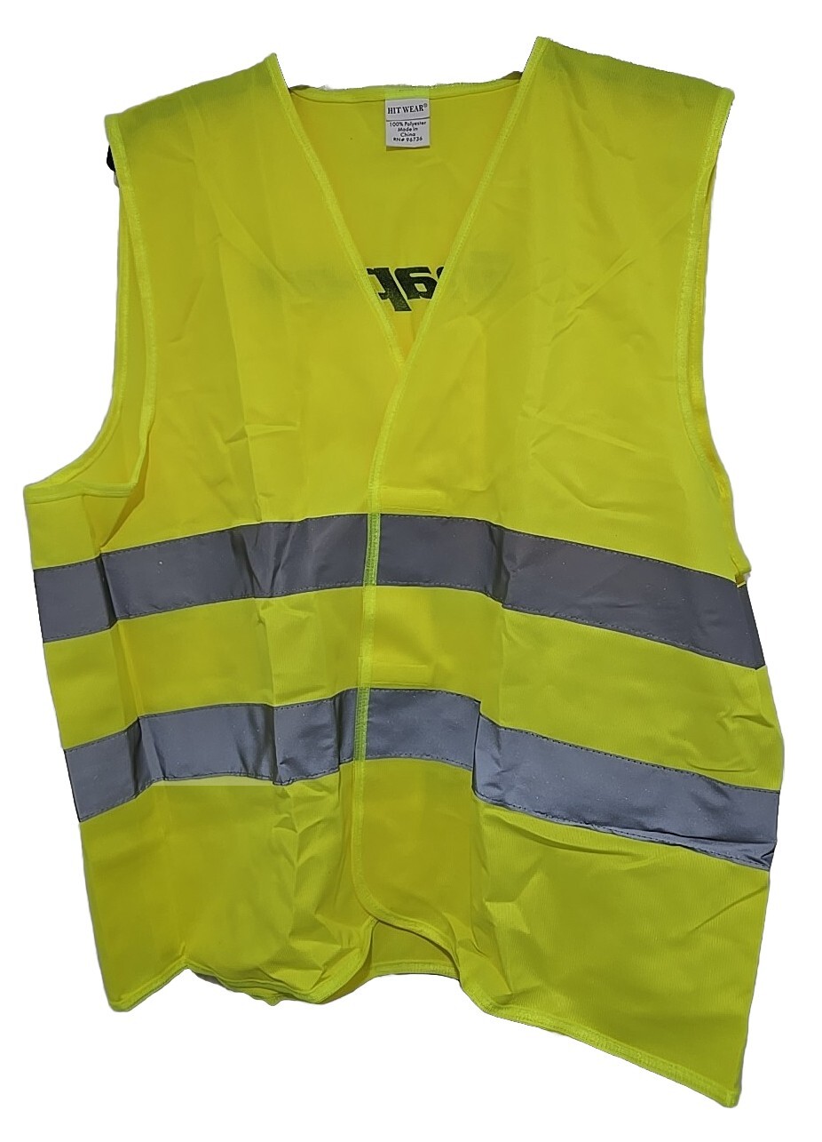 Snap On Tools CLASSIC Hi Vis Reflective PPE Safety Vest ONE size fits all, NEW!!