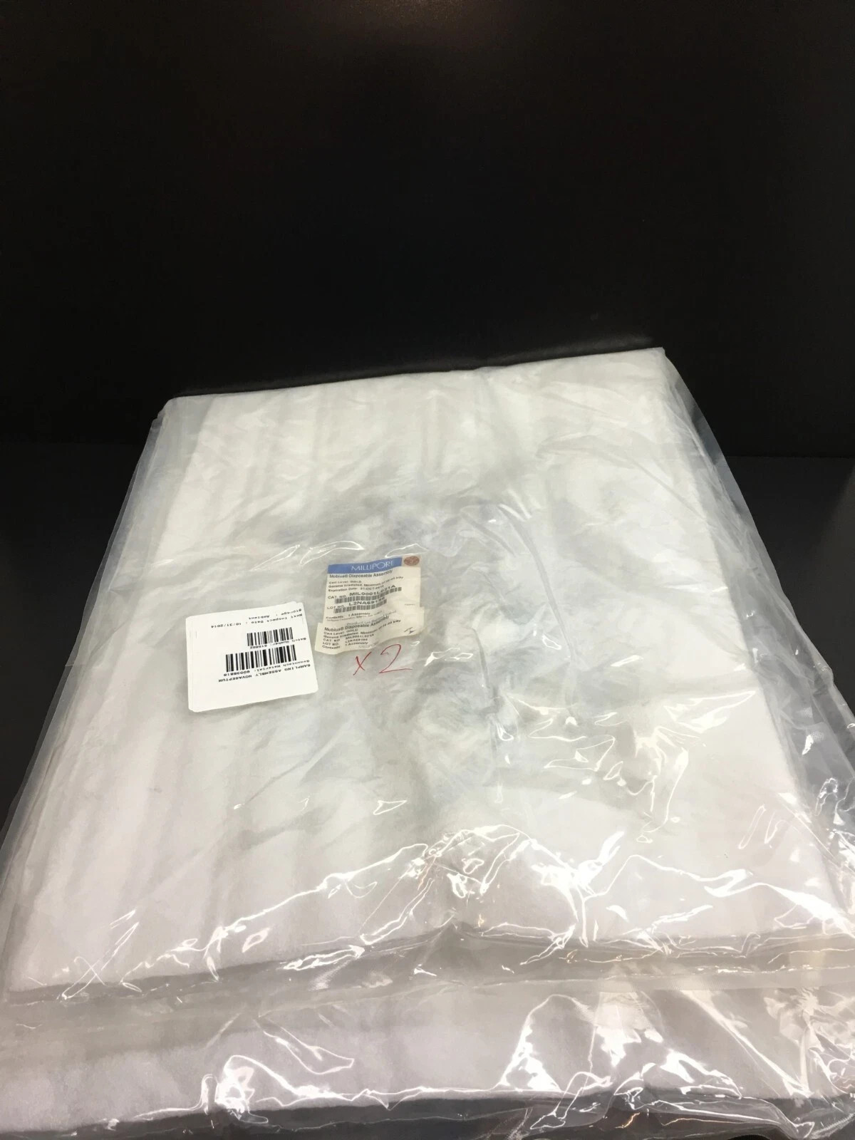 Millipore Cat No MIL0001L021A Gold Mobius Disposable Assembly Lot 2 PCS