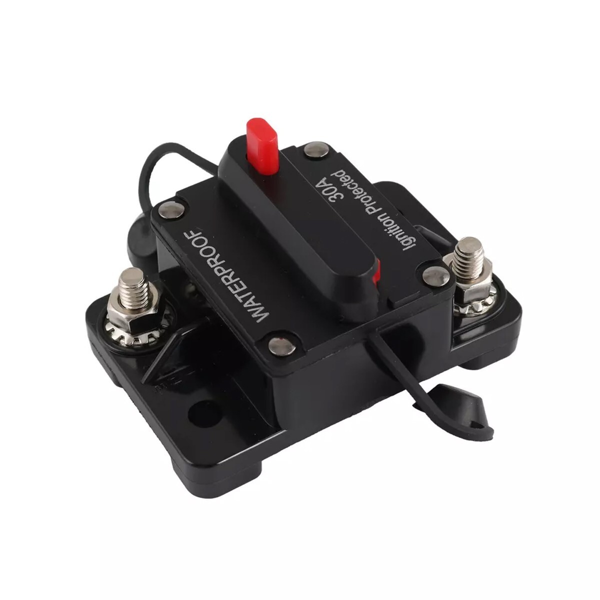 2 pcs 30A Automotive Marine Circuit Breaker with Manual Reset Surface-Mount