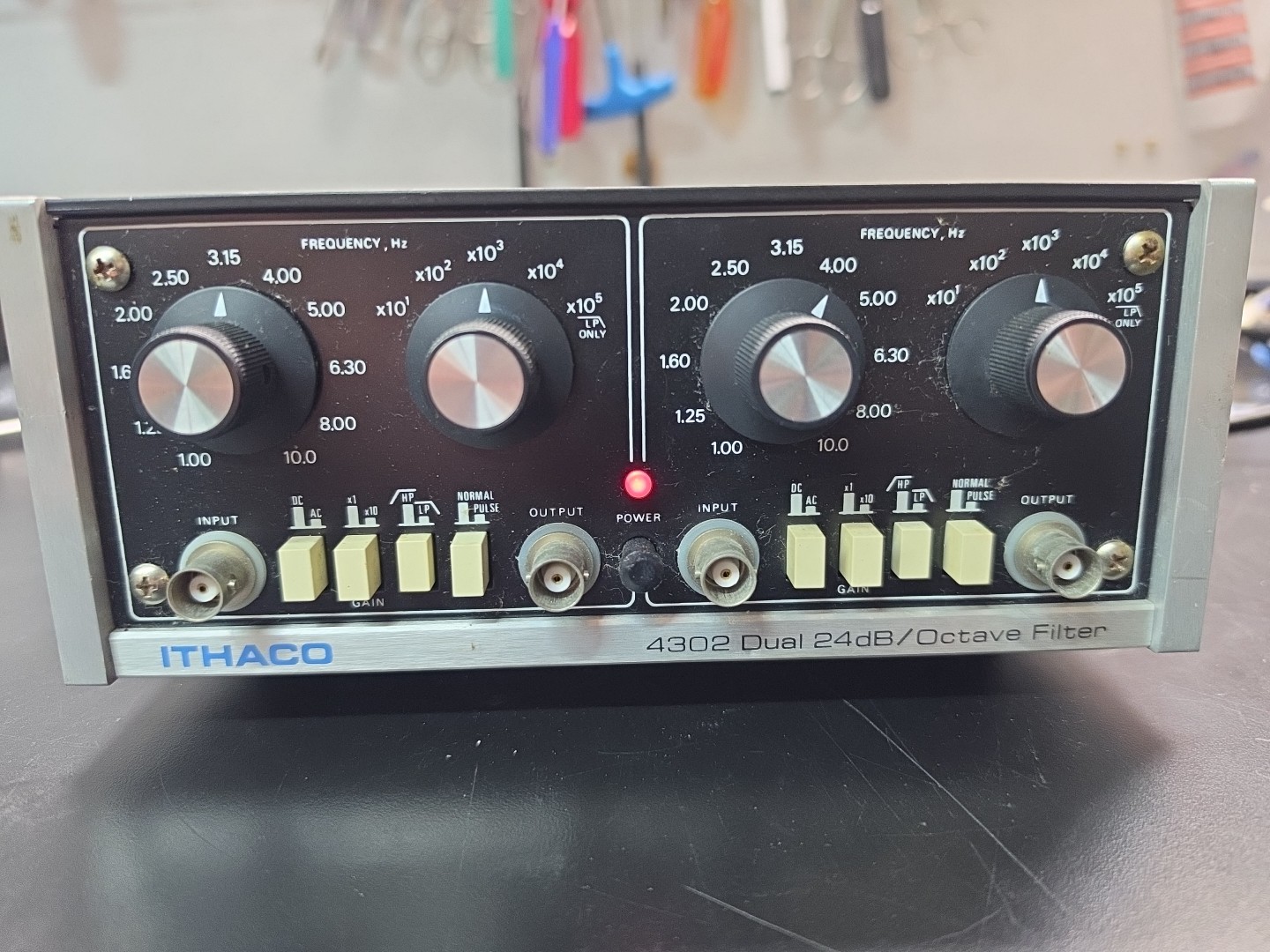 Ithaco 4302 Dual 24dB / Octave Filter- Free Shipping