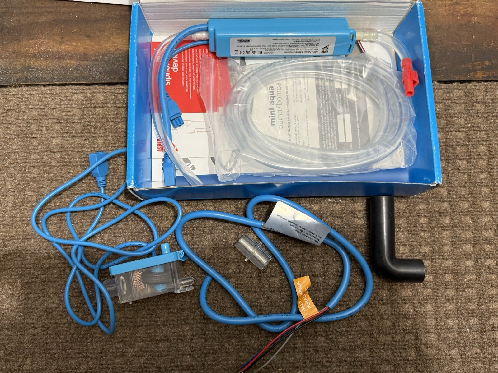 Aspen Pumps Mini Aqua 83809 Condensate Pump 230V – PARTS **READ**