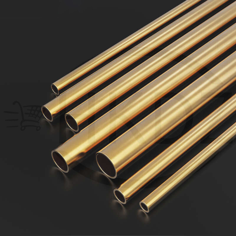 Brass Round Tube OD 0.8mm 0.9mm 1mm 1.2mm 1.5mm 2mm 3mm 4mm -19mm Lengths 300mm