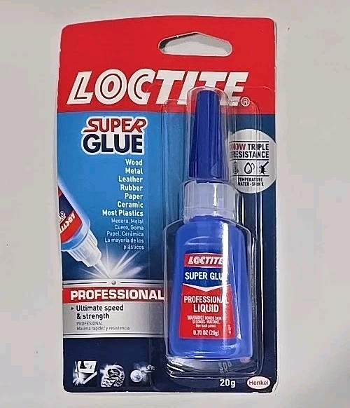 Ten Loctite Liquid Professional Super Glue 20 Gm Bottle Ultimate Speed Strength