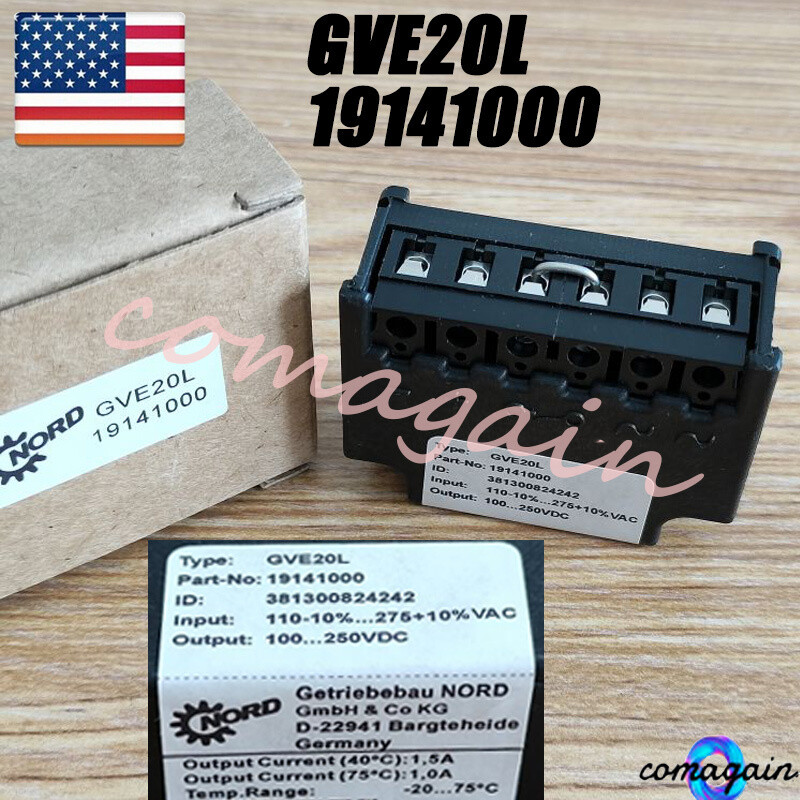For NORD GVE20L(19141000) Motor brake rectifier module 100…250VDC Output