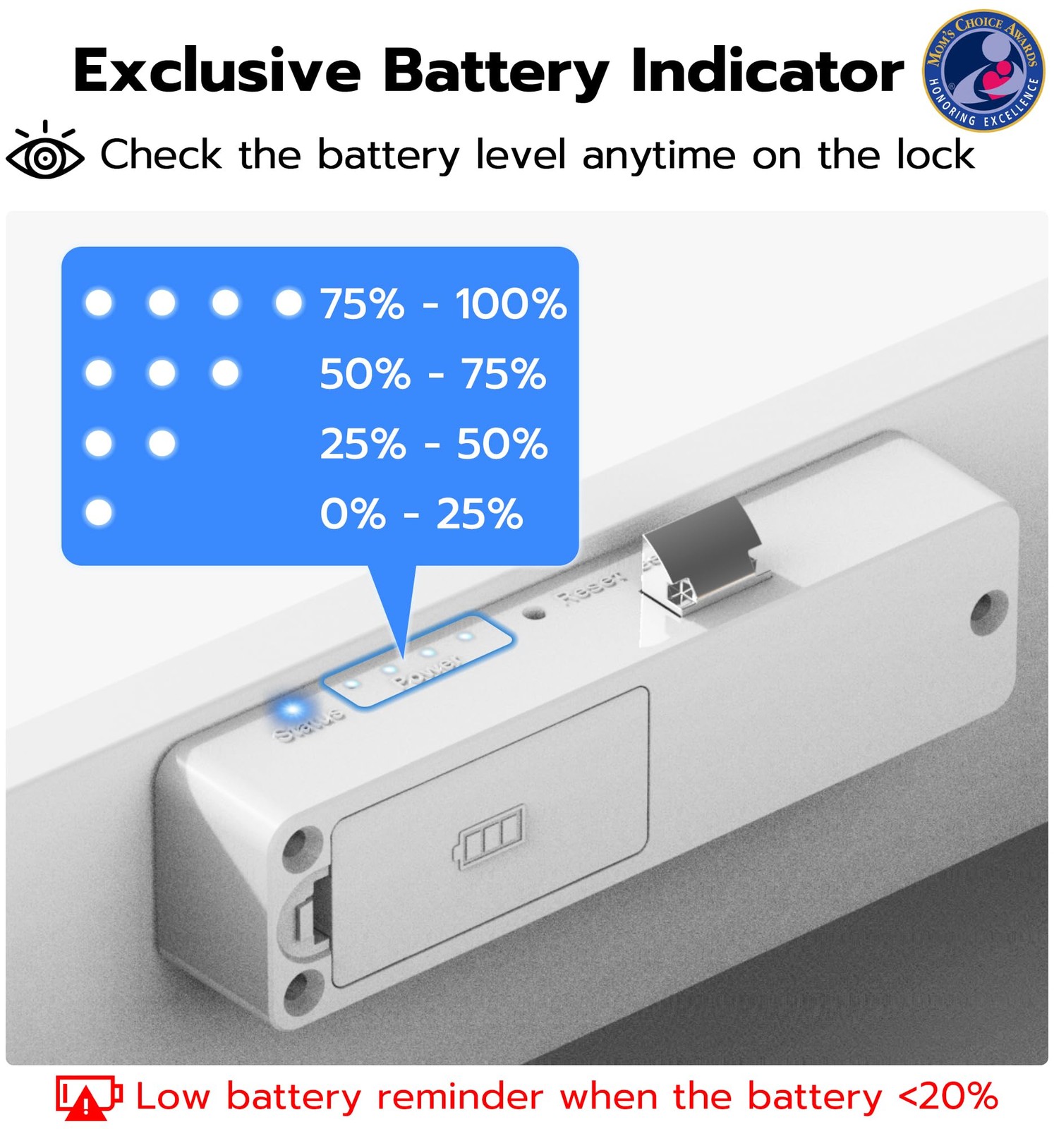 Anweller Baby Proofing Smart Cabinet Locks, Child Proof Drawer Locks, No Dril…