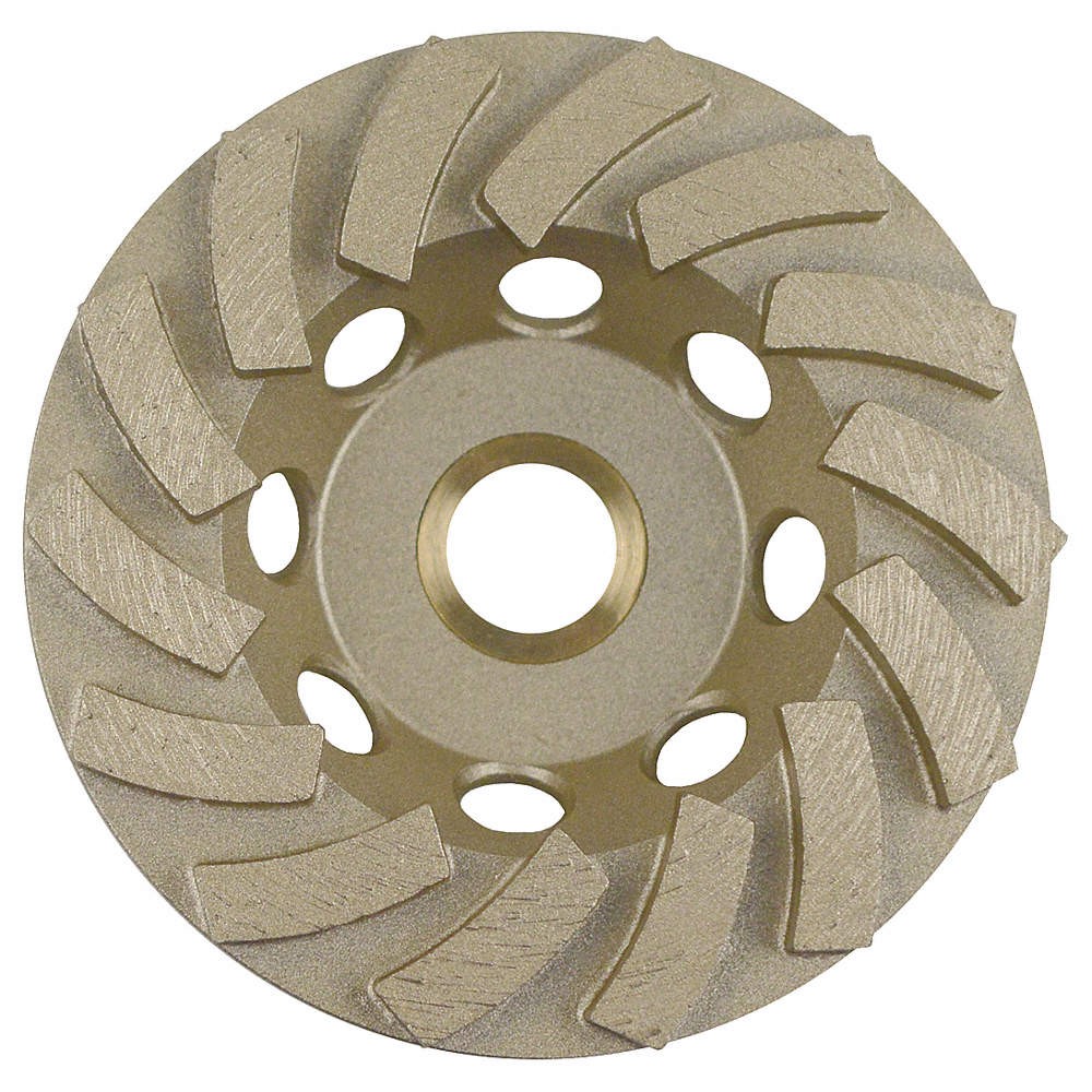 DIAMOND VANTAGE 07HDDGDX1 SegmentCpGrindWheel,5/8″-11 CN,7″ Dia 21UN63