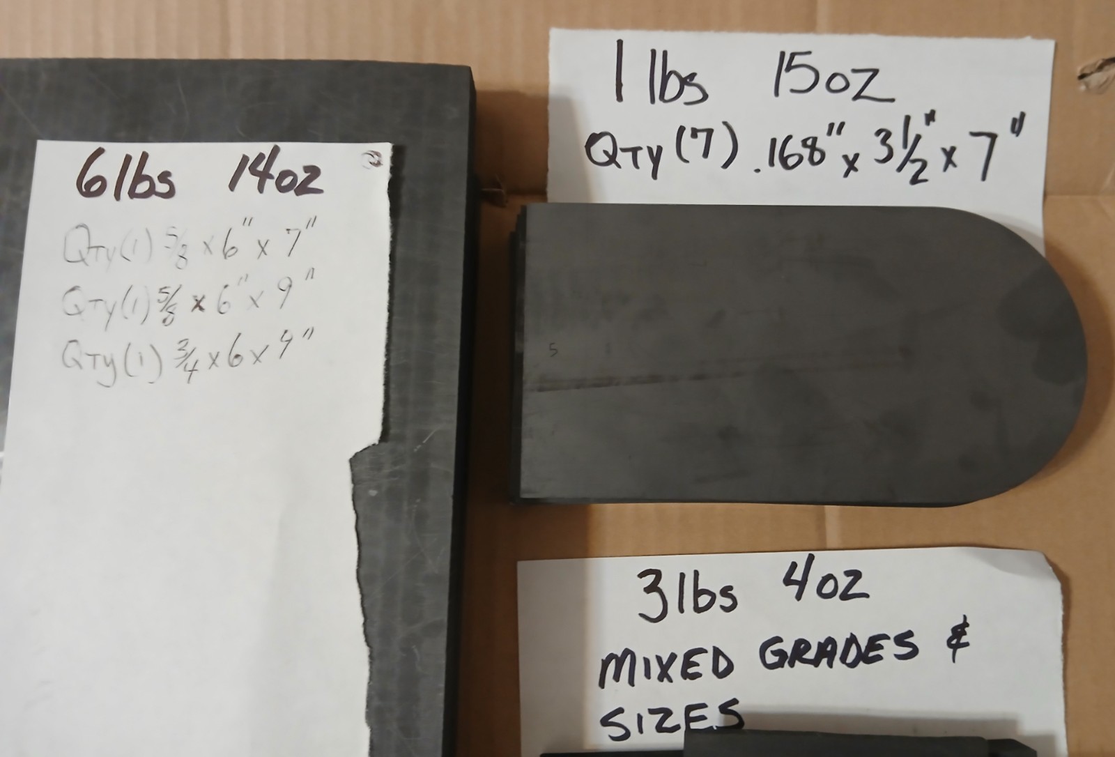 HUGE LOT SINKER EDM GRAPHITE 45 lbs rounds plate block EC 15 4 14 HK6 Cu Copper